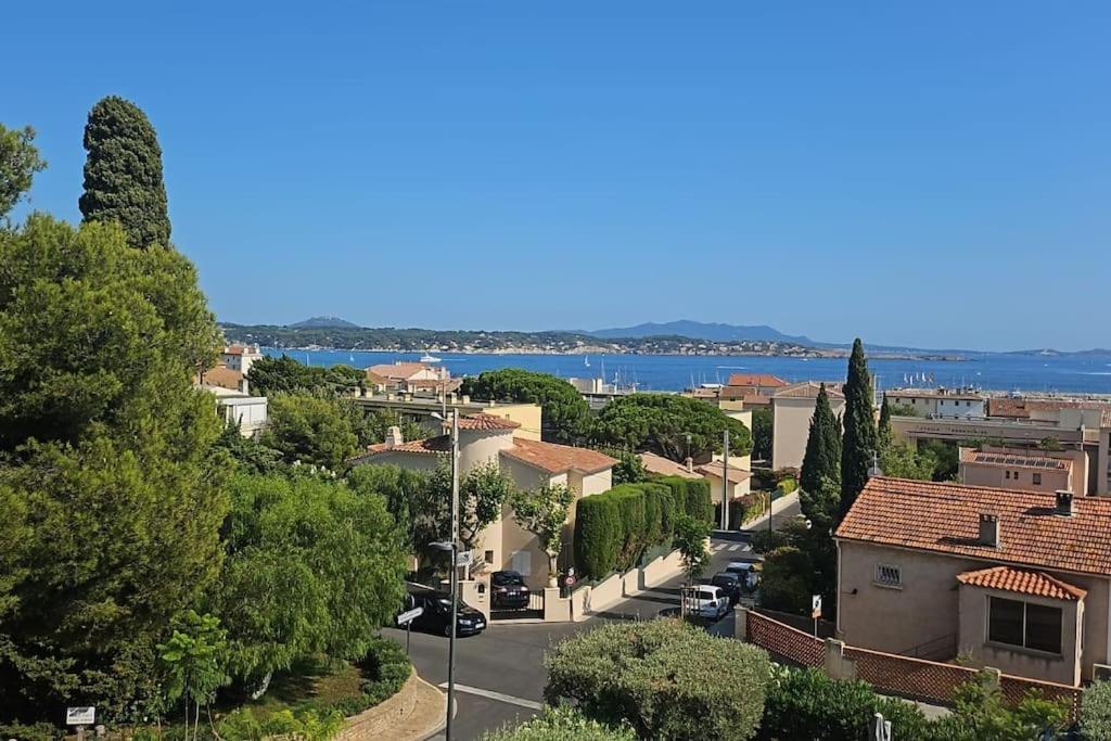 Petit Paradis A Bandol T4 Piscine Clim Parking Fibre Coffre-Fort Extérieur photo