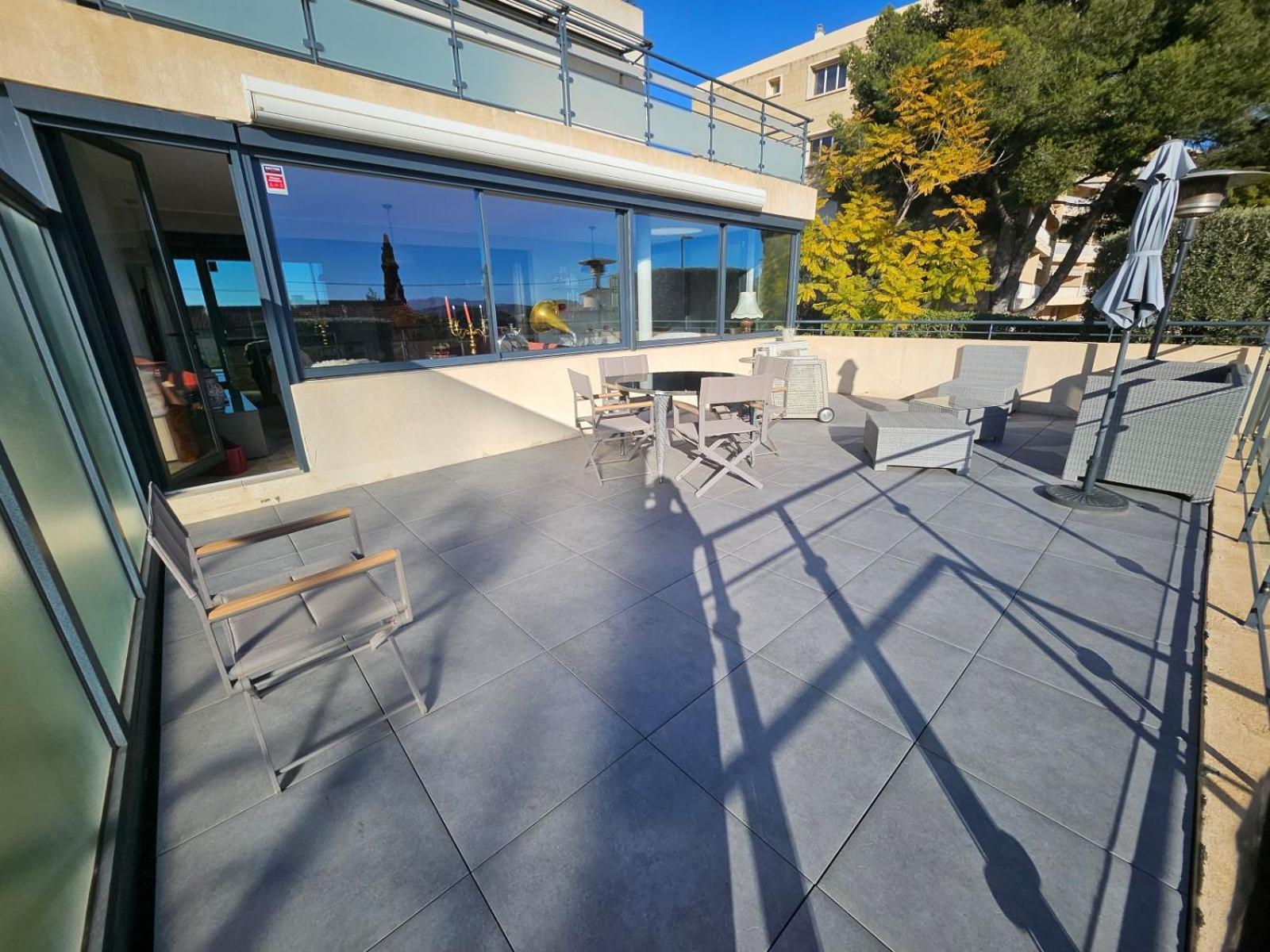 Petit Paradis A Bandol T4 Piscine Clim Parking Fibre Coffre-Fort Extérieur photo